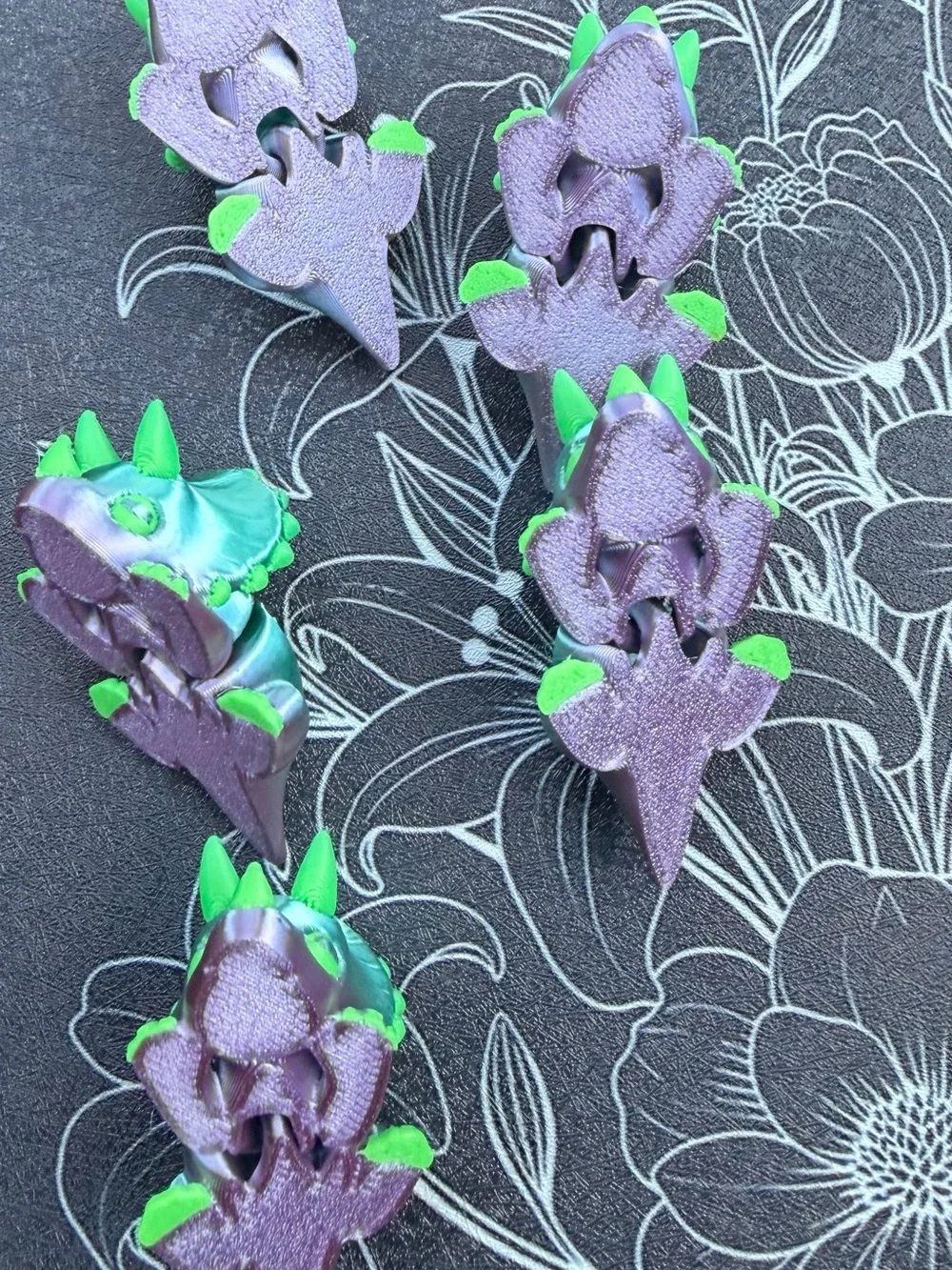 Triceratops 3D Printer movable toys